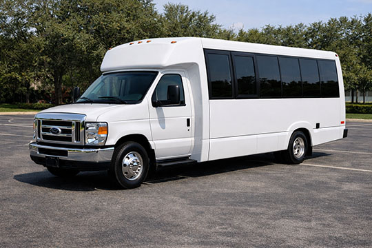 18-passenger minibus available for charter in Thornton, CO